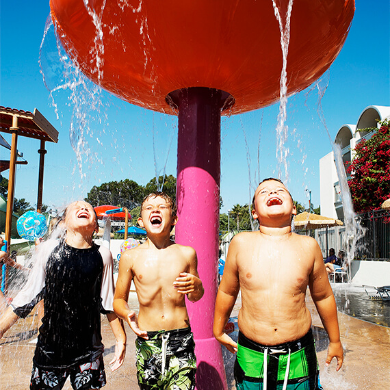 boys at Castaway Cove