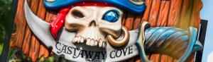 Castaway Cove sign